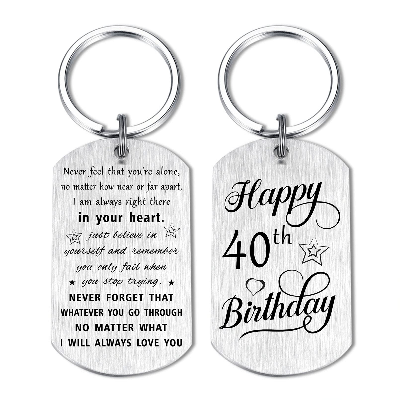 Happy Birthday Keychain Gifts Engraved Birthday Gifts For Women
