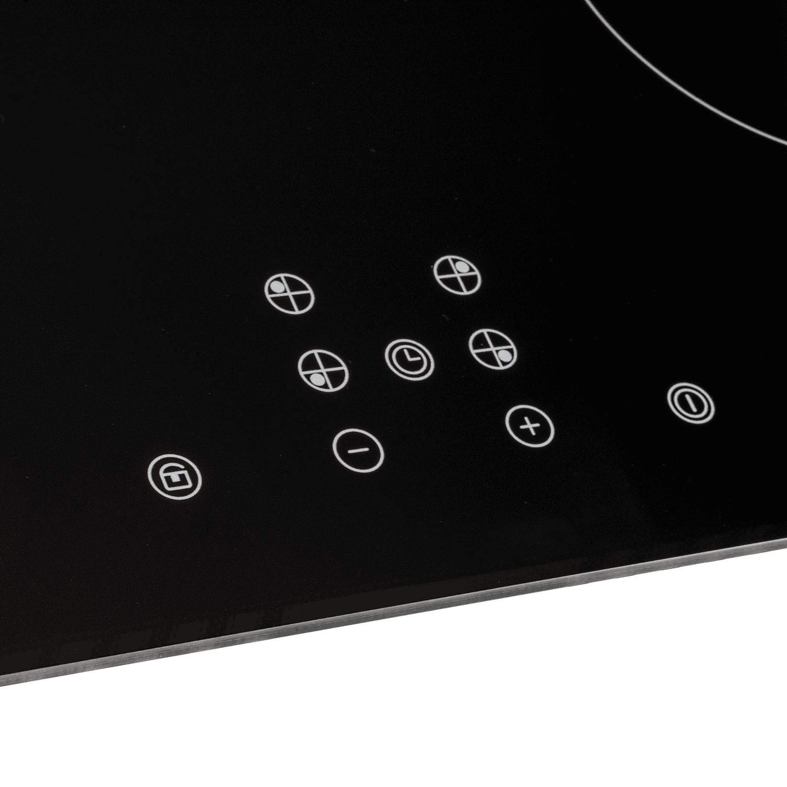 SIA 60cm Stainless Steel Single Fan Oven, 4 Zone Induction Hob And Cooker Hood — view 7