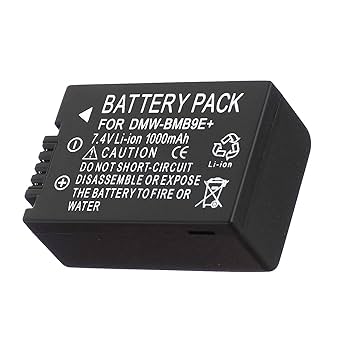 Amazon.com : Battery Pack for Panasonic Lumix DC-FZ80, DC