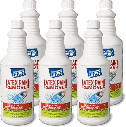 Miniatura 7 de Motsenbocker's Lift Off 41303 El aerosol removedor de pintura de látex de 32 onzas es respetuoso con el medio ambiente, elimina la pintura de látex