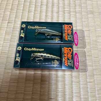 Chip Minnow 6cm チップミノー　6 s 4個　　② Amazon.co.jp: スカジットデザインズ チップミノー6cm F 2個