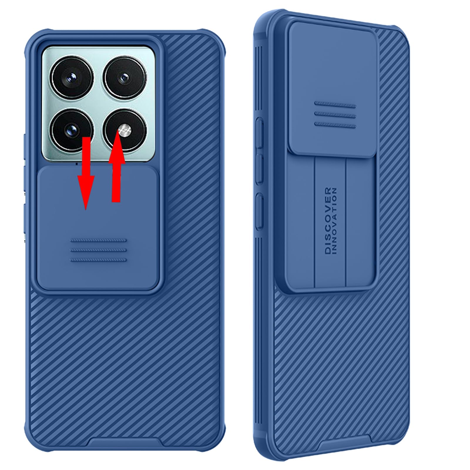 Amazon.com: teroxa Case Compatible with Xiaomi Mi 14T Pro, Slide