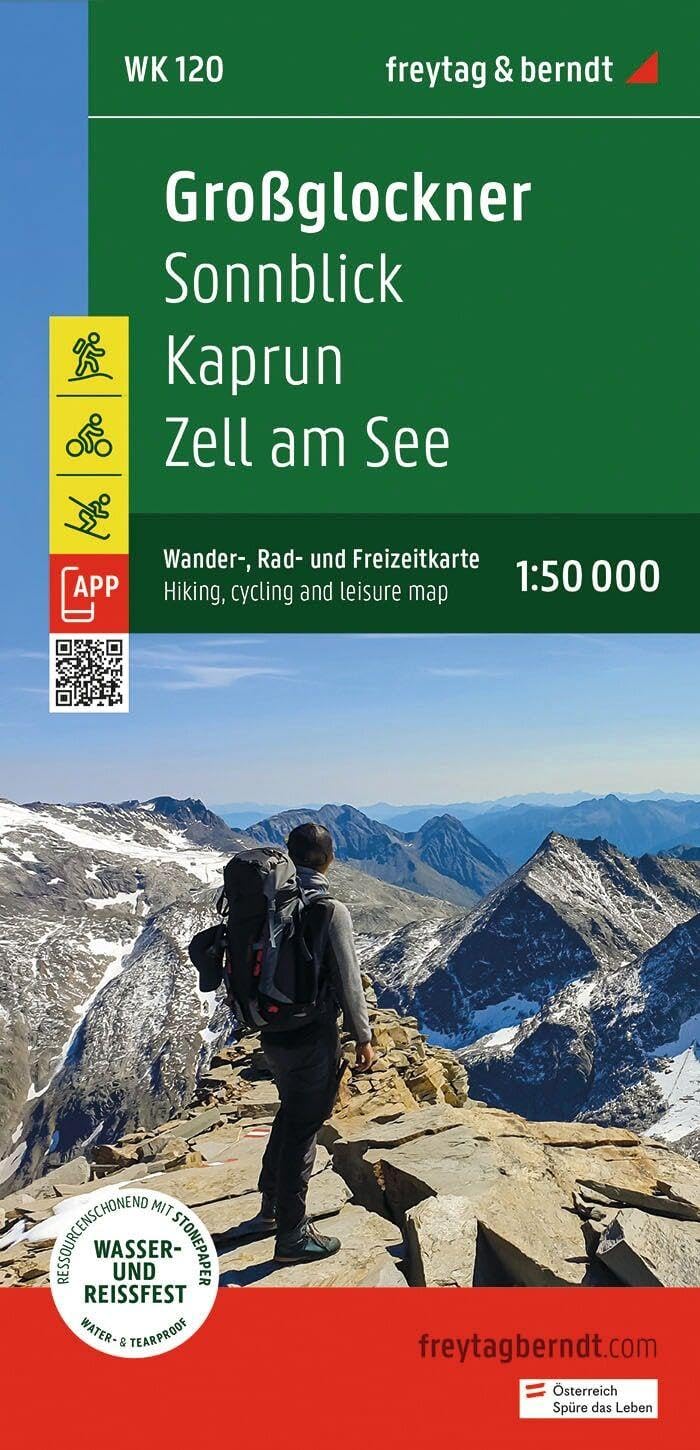 Grossglockner 1:50000: mit APP, wasserfest und reißfest: WK 120