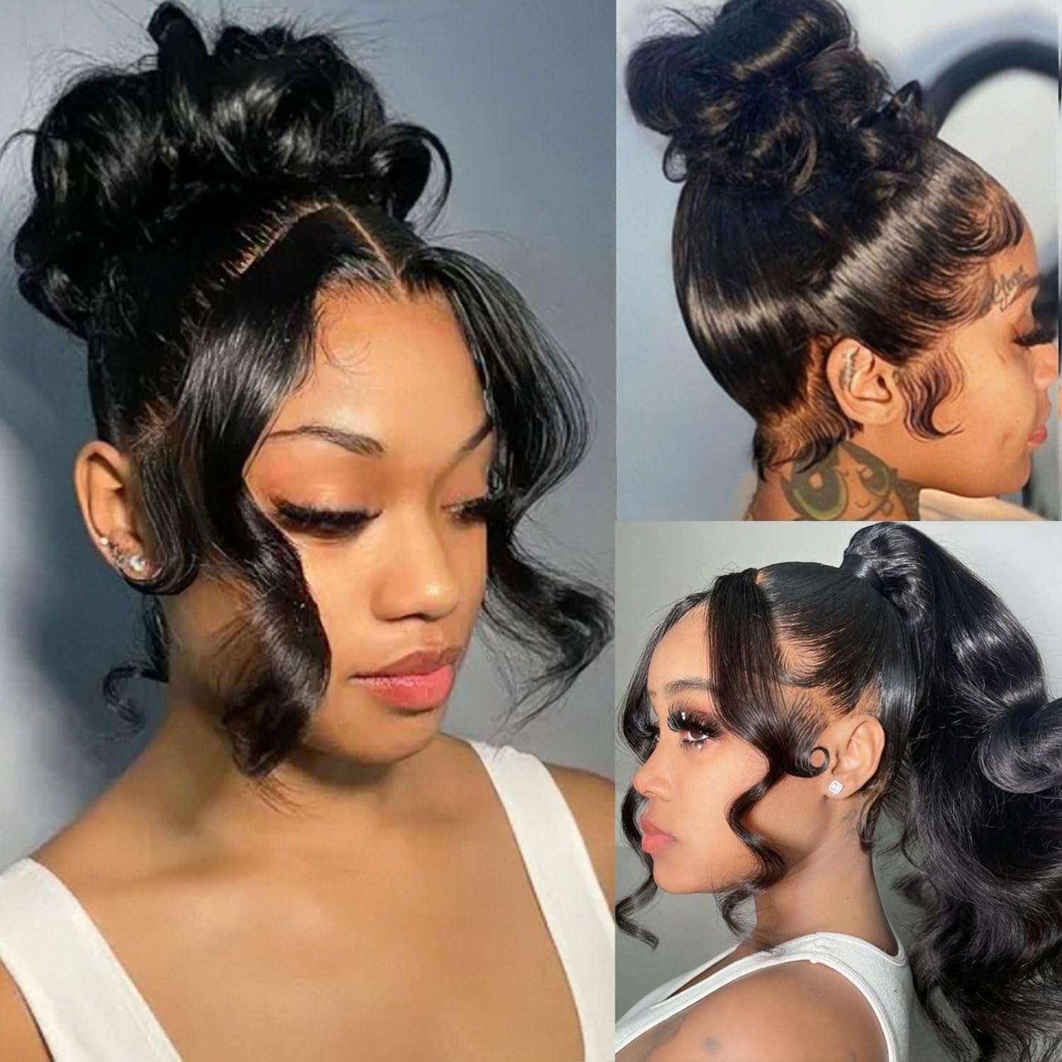 Catti 360 Lace Front Body Wave Human Hair Wig