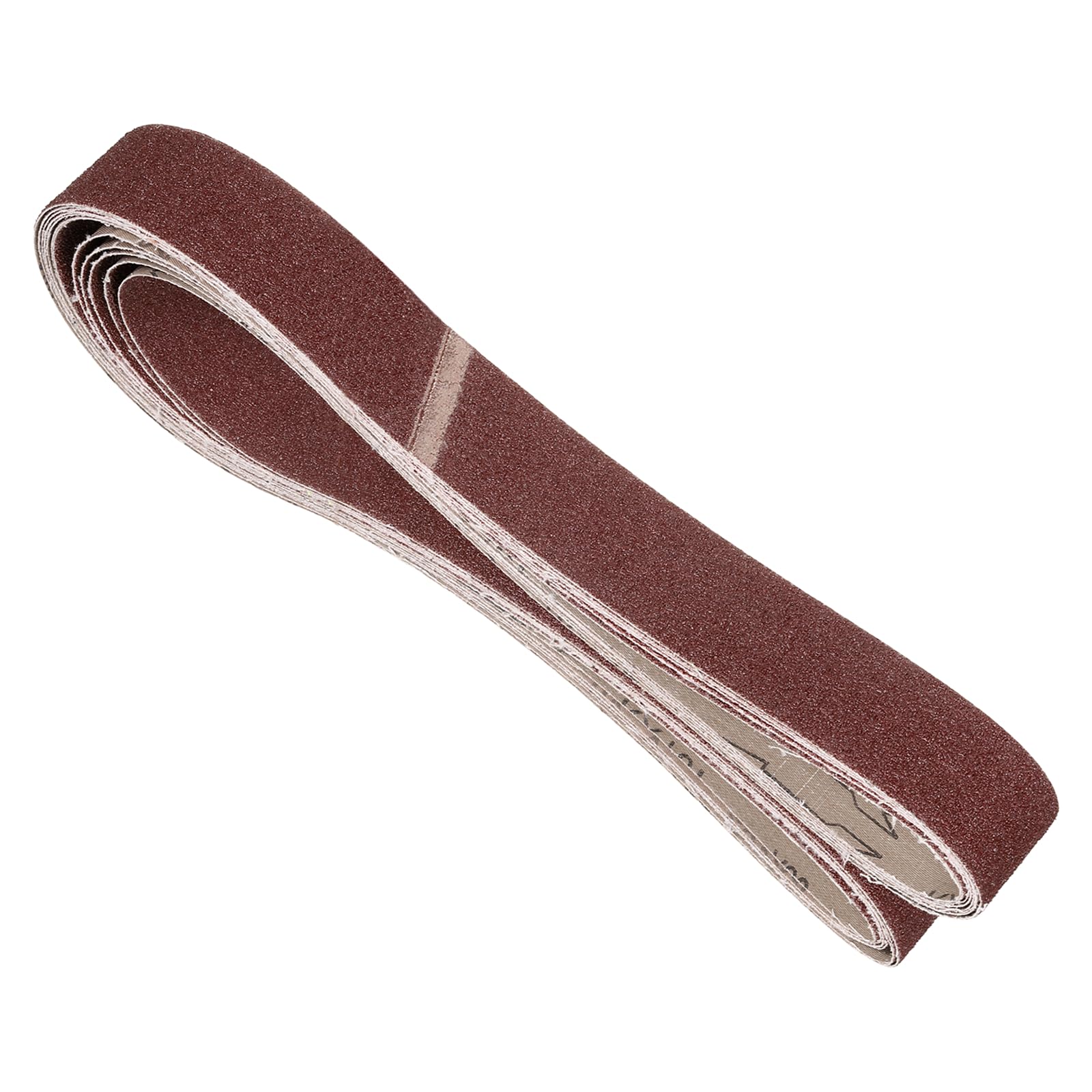 Kozelo 6 Pack Sanding Belts 38mm x 1524mm 36 Grit Alumina Abrasive Belt Sander Paper for Belt Sander Metal Grinding Wood Working Weld Rust Removal