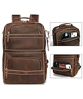 【archive】MARLENEDAM LeatherKnit Docking Amazon.com: LANNSYNE Vintage Genuine Leather Backpack For