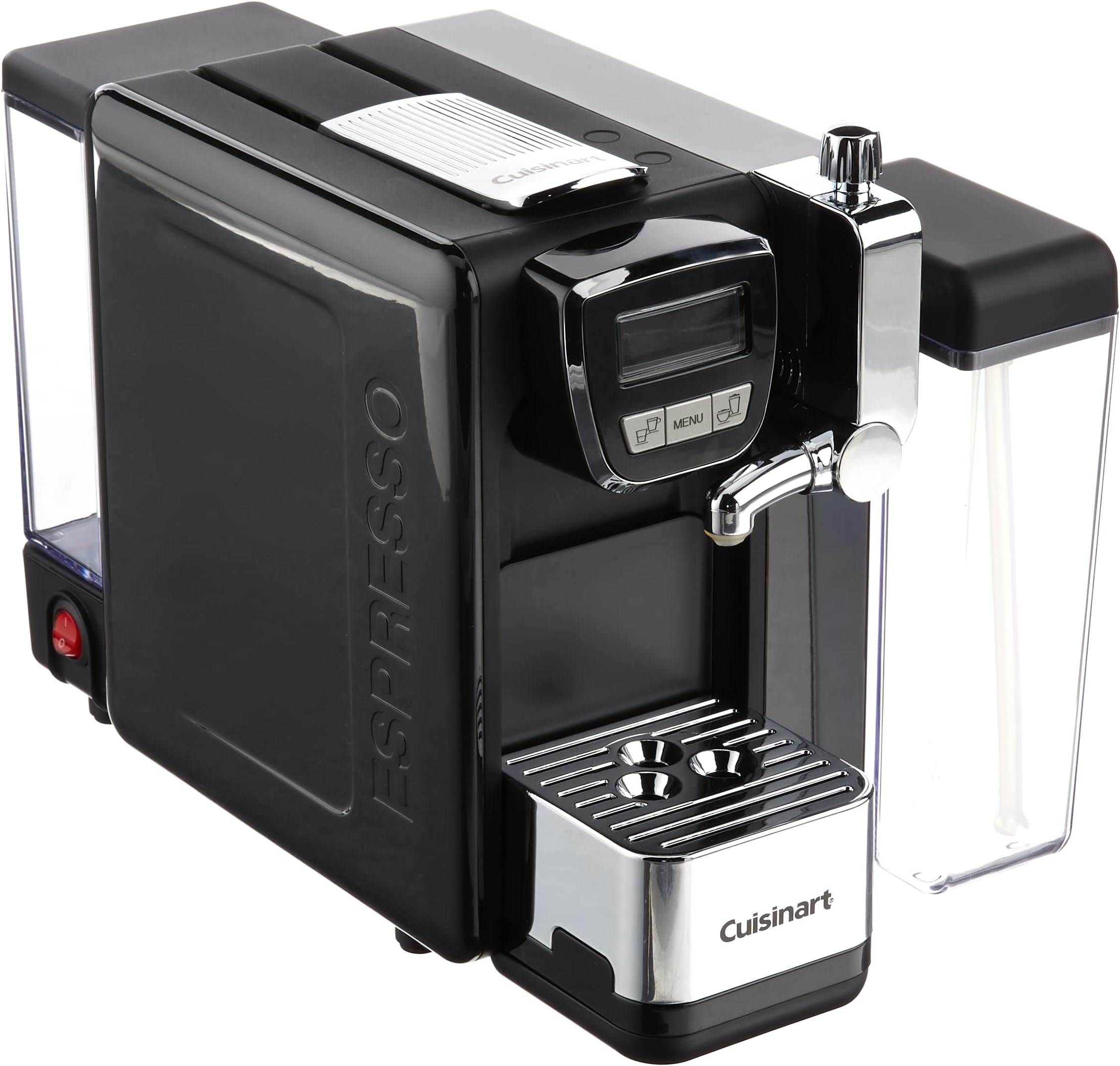 Espresso, Cappuccino & Latte Machine, Fully Programmable, Single & Double Serve, EM-25