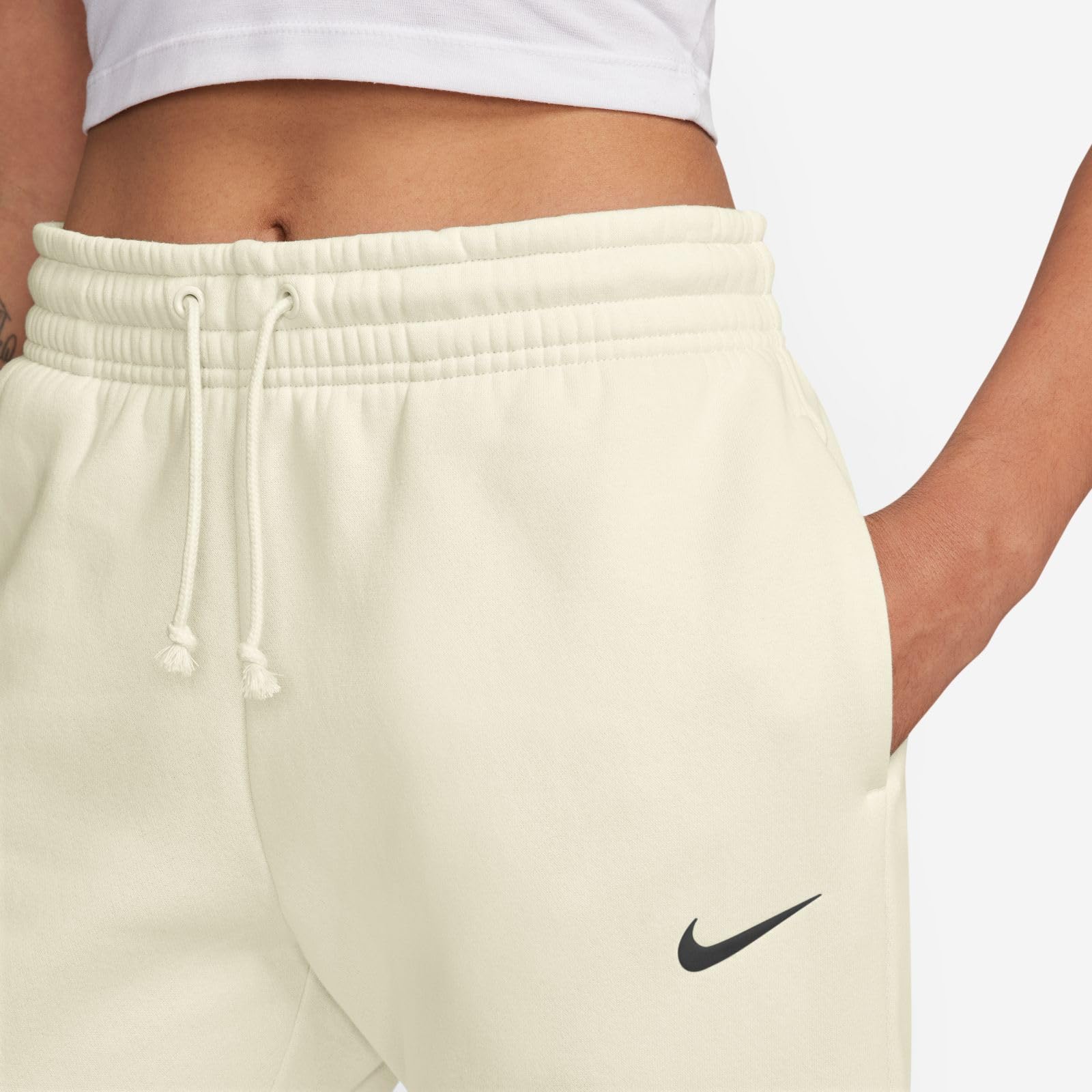 NIKE Nike Sportswear Phoenix Fleece Women's Mid-rise Sweatpants - Spodnie lekkoatletyczne Kobiety
