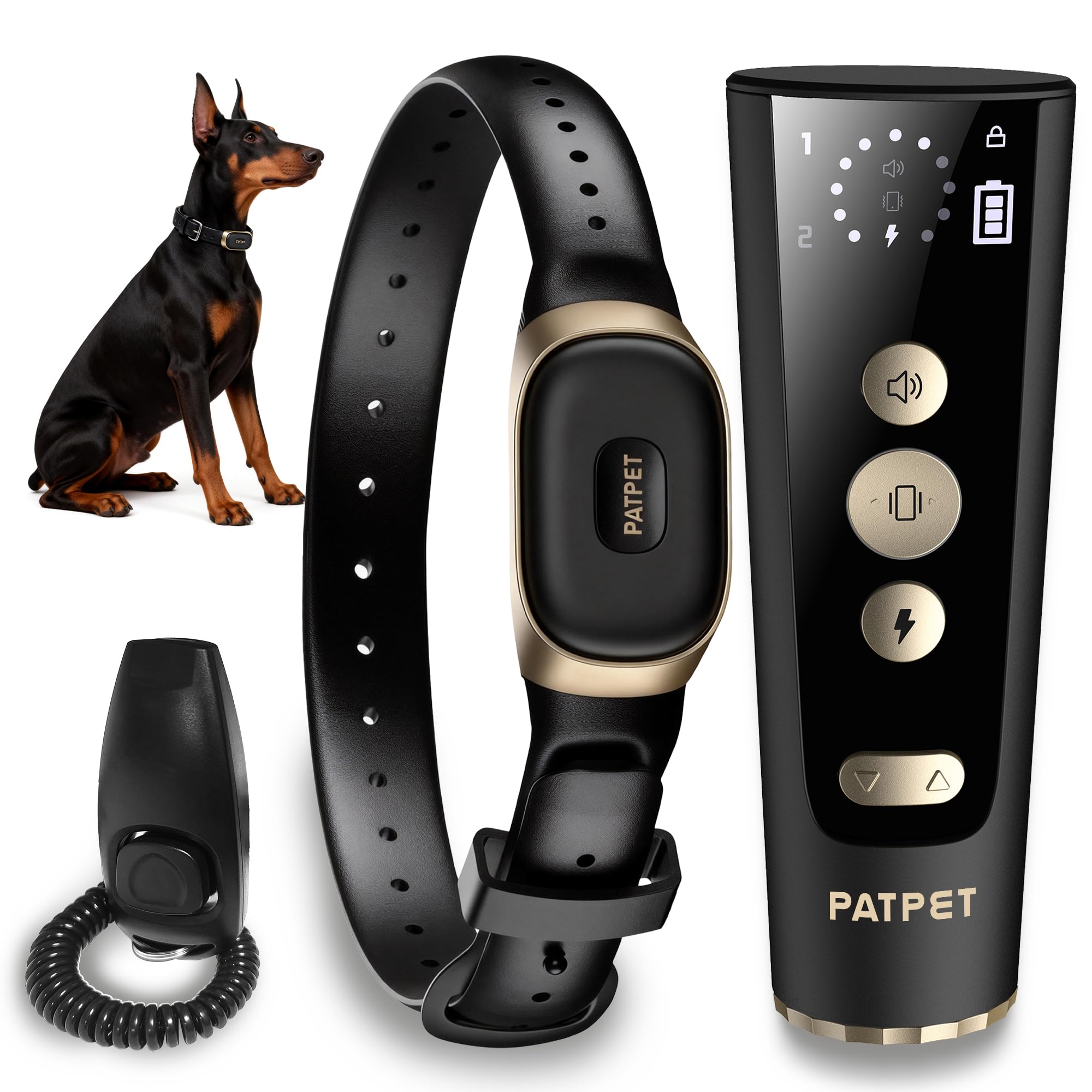 Photo 1 of ***FOR PARTS ONLY/ NON-FUNCTIONAL*** Dog Training Collar with Clicker - 4200Ft E Collar for Dogs Training IPX7 Waterproof with 3 Training Modes, Dog Training Collar for Dogs(15-140 lbs)