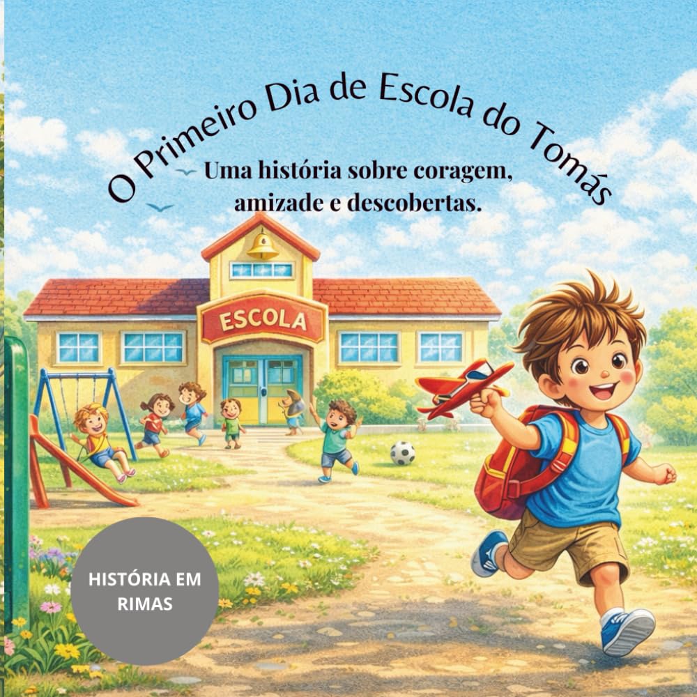 O Primeiro Dia de Escola do Tomás: Uma história sobre coragem, amizade e descobertas