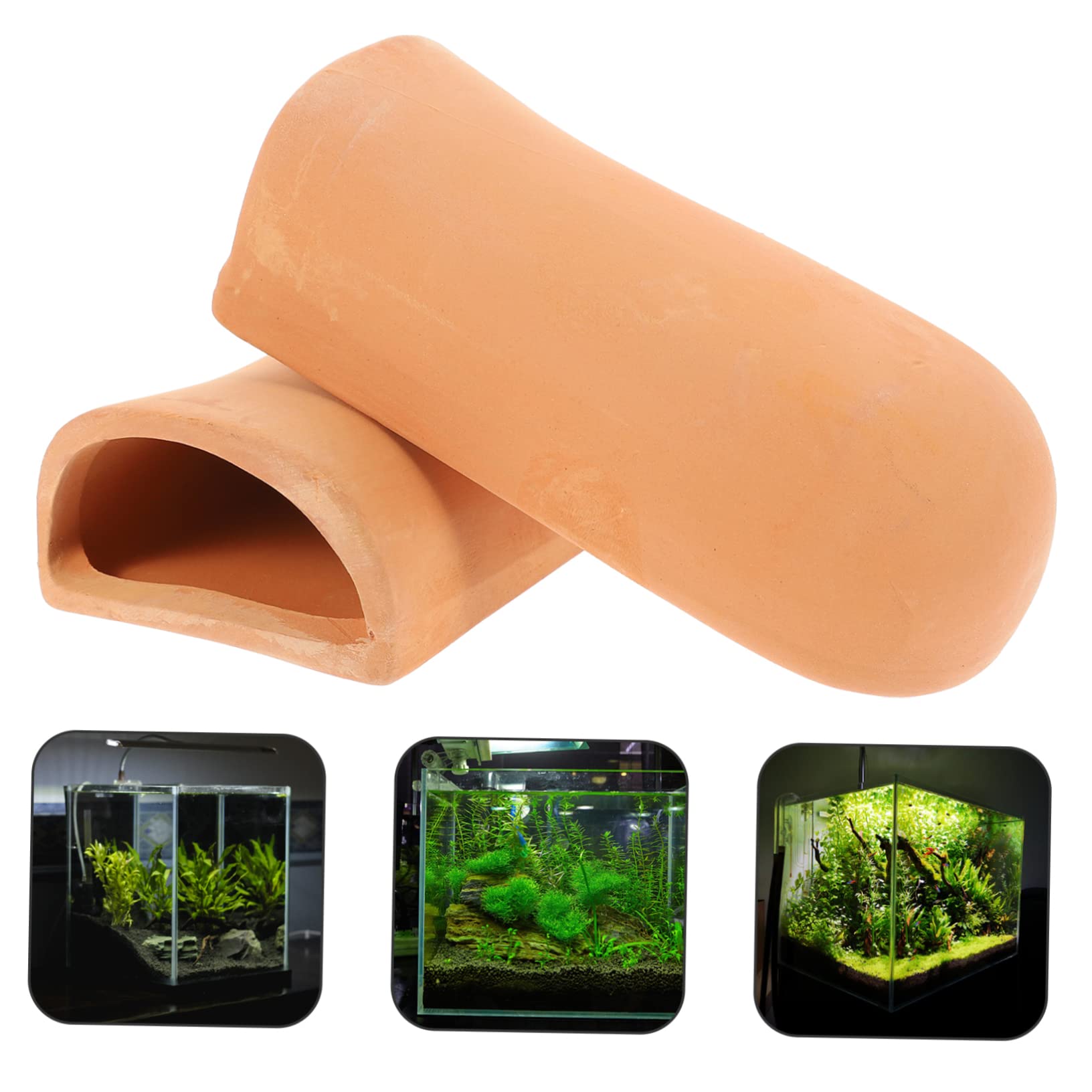 Sosoport 6stücke Keramische Aquariumhöhlen Für Fische Einzigartige Verstecke Und Brutstätten Dekoration Für Aquarien Für Aquariengestaltung Und Fischzucht
