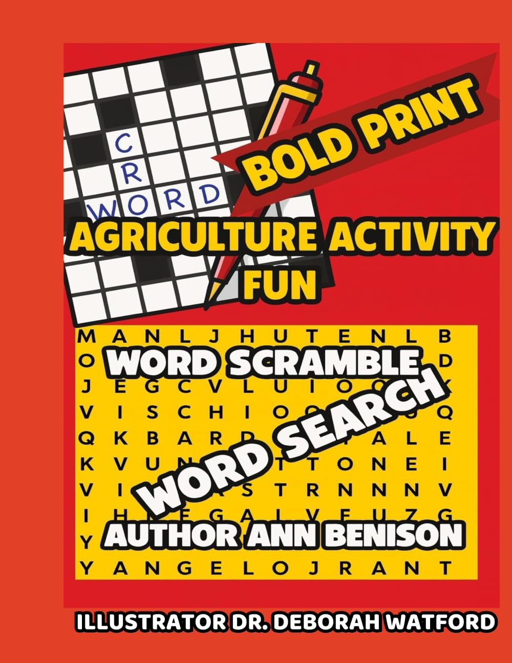 Agriculture Activity Fun Crossword Puzzles and More
