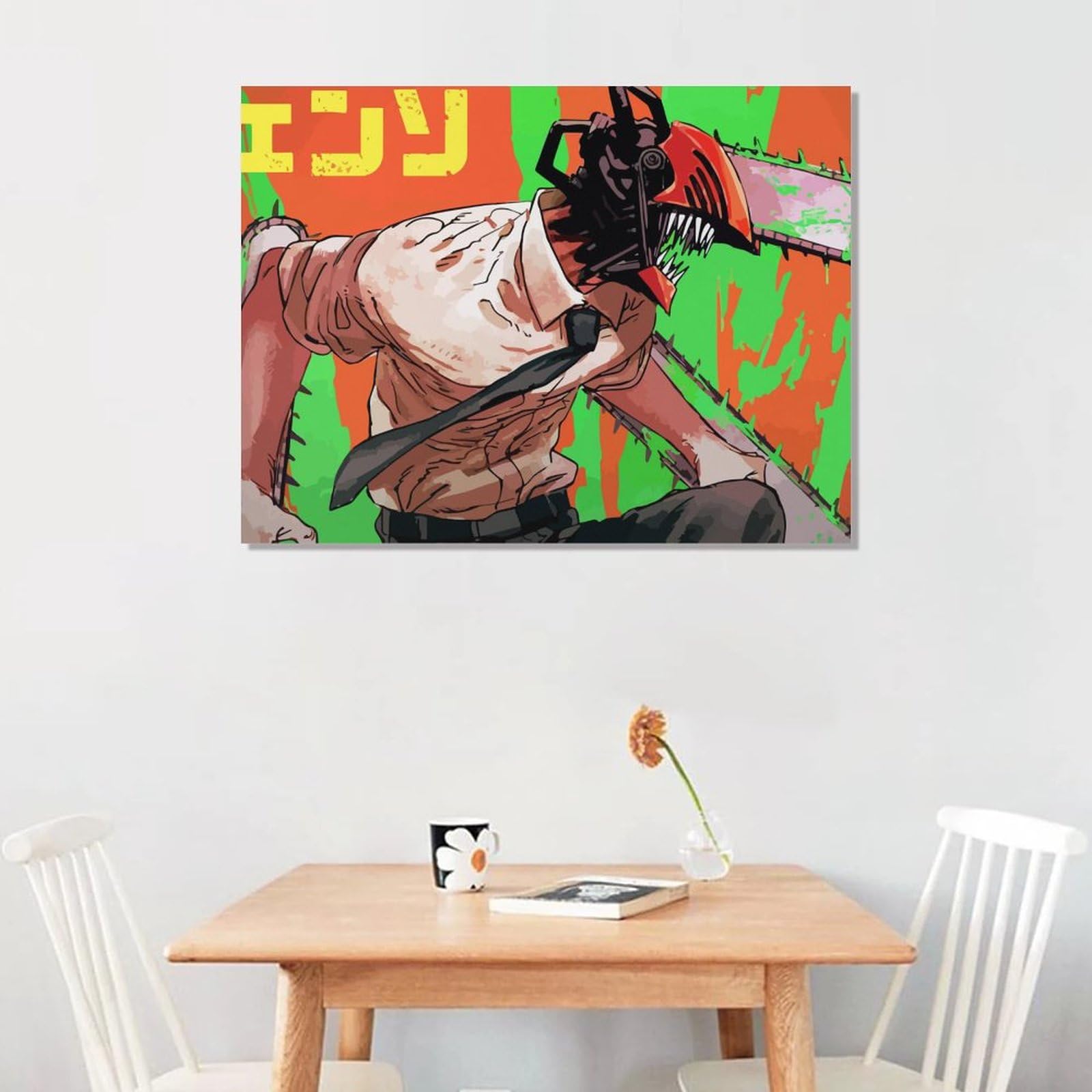 Amazon.co.jp: ポスター チェンソーマン デンジ アートパネル 壁掛け