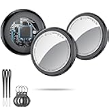 2025 New [Apple MFi Certified] (iOS Only) Air Tracker Tags-3 Pack, Bluetooth Tracker for Apple Find My, Replaceable Battery, Key Finder and Item Locator Smart Tag for Keys, Bags, Luggage, Pets, Wallet