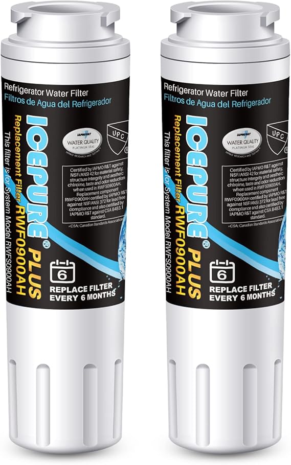 Icepure Refrigerator Water Filter, Replacement for Maytag UKF8001, PUR