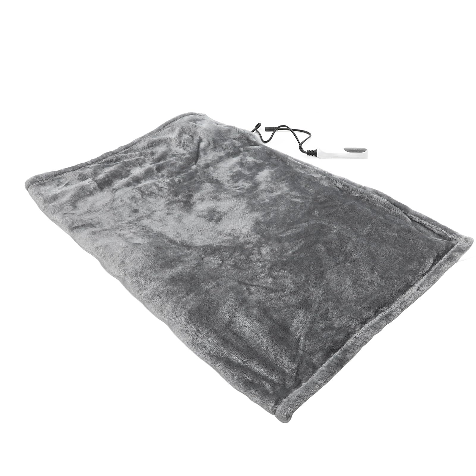 Gonetre Heizdecke Fürs Auto, 12 V, 48 W, Weich, Warm, Flanell, Schnell Aufheizend, Atmungsaktiv, Elektrische Decke für Camping und Roadtrips, 100 X 75 cm