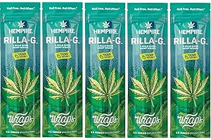 Hempire by Swisher Natural Hemp Wraps - Rilla G