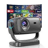 Proiettore Portatile 4K Supporto Girevole a 180° – Proiettore TV Home Cinema Smart