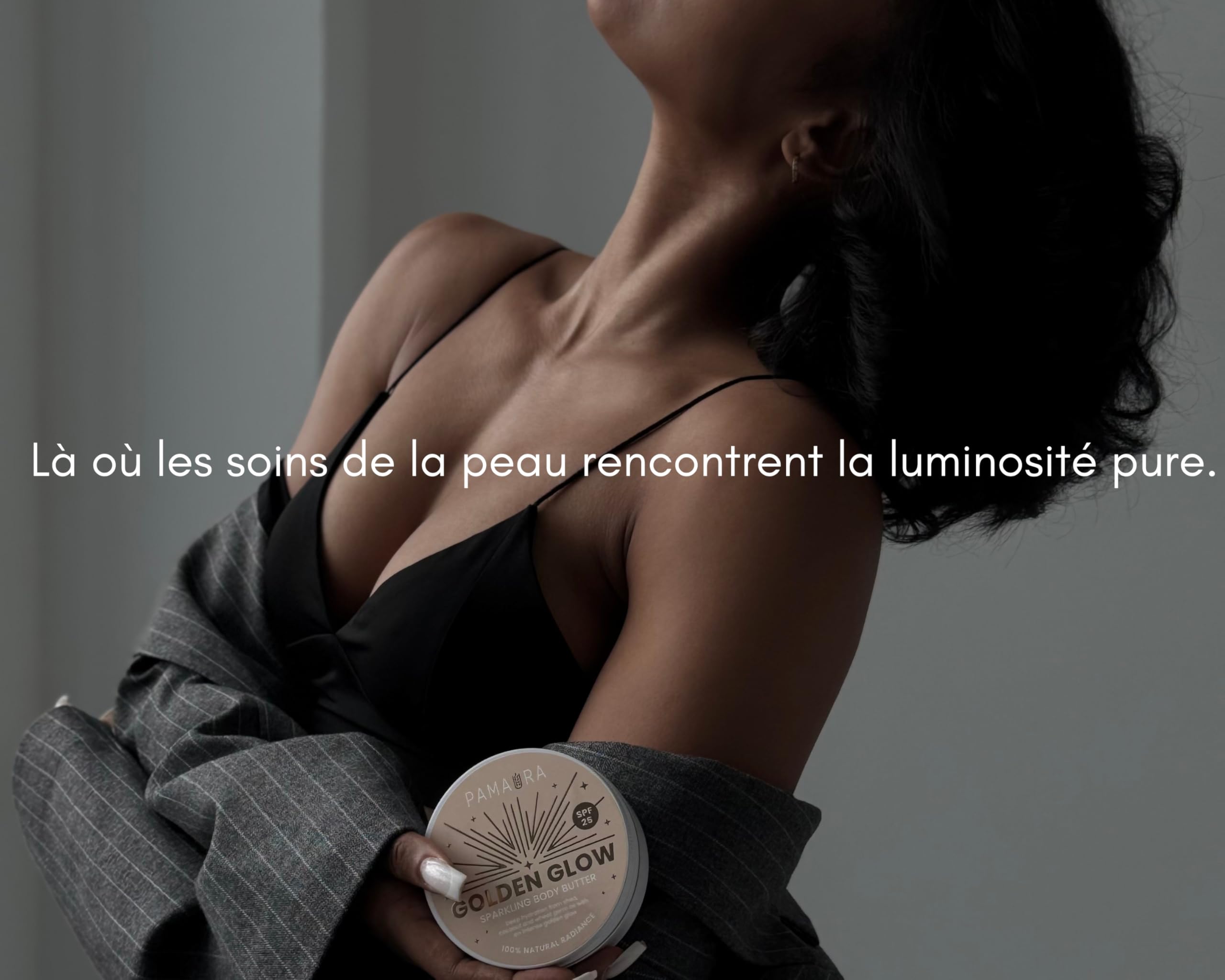 Cocoa Glow Huile corporelle scintillante – Formule 100% naturelle pour une hydratation intense et une peau lumineuse (100 ml)