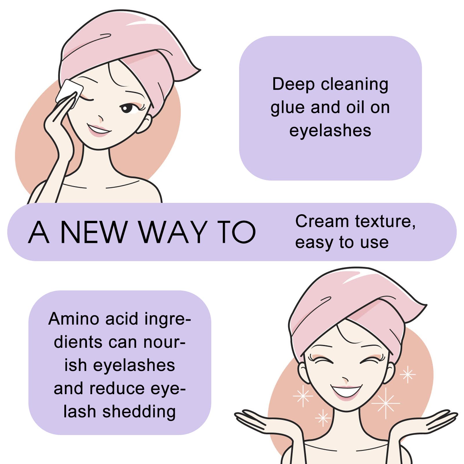 Crema Removedor de Pestañas 10G para Extensión de Pestañas Baja Irritación Crema Removedora de Pegamento de Extensión de Pestañas Profesional(eyelash remover-10g)