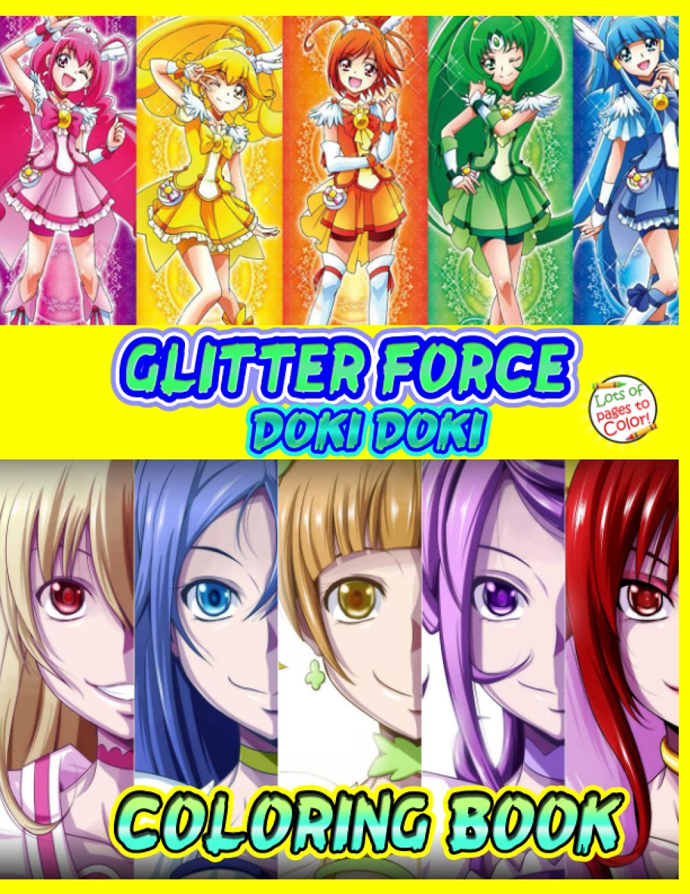 Buy Glitter Force Doki Doki Coloring Book Glitter Force Doki Doki