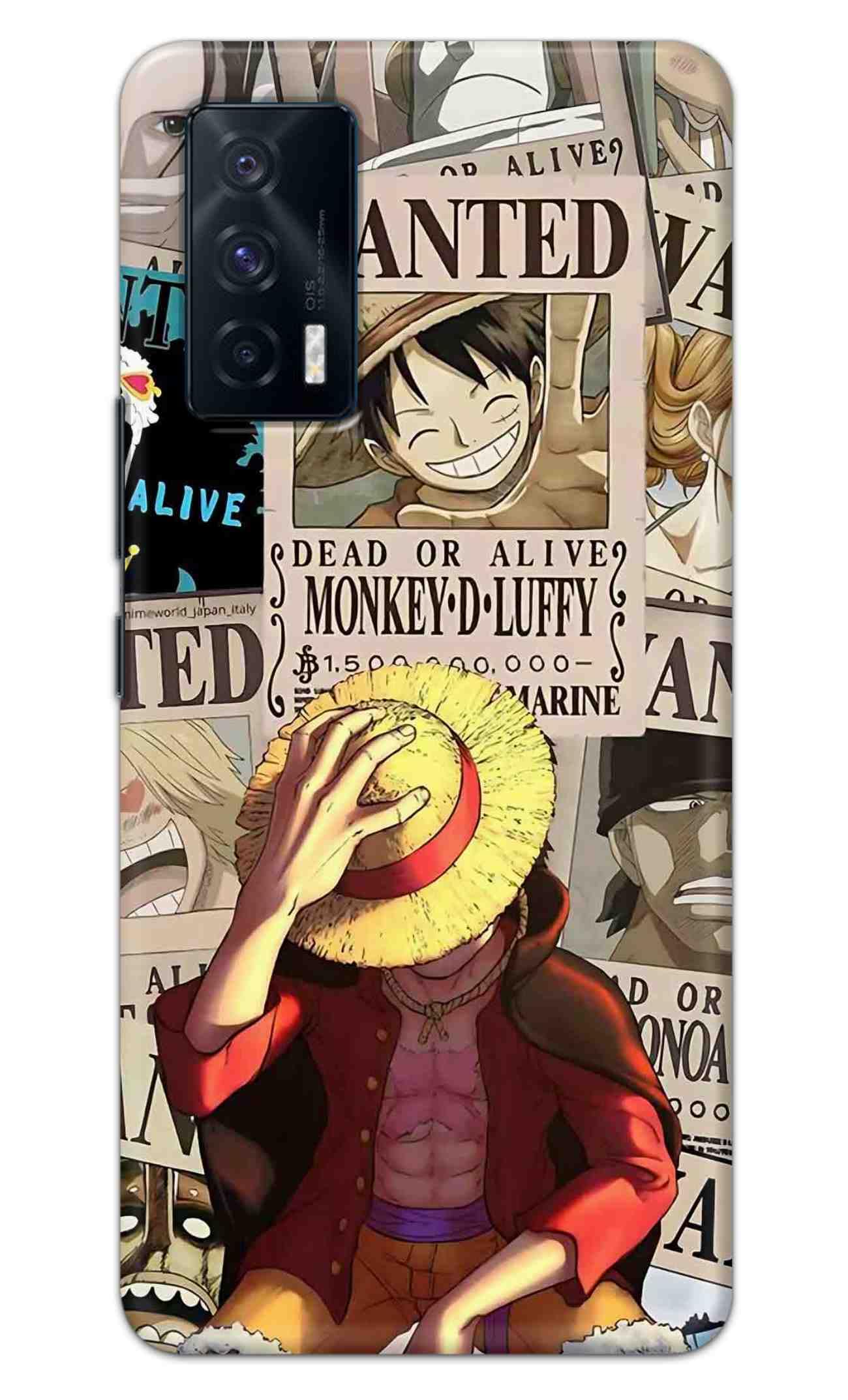 NDCOM iQOO 7 Back Cover - Protective iQOO7 Back Cover - Compatible with iQOO 7 5G Back Cover Anime One Piece Wanted Luffy Printed Hard Case (B0CM43N8JK) Amazon Price History, Amazon Price Tracker