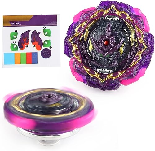 Miniatura 58 de Metal Fusion Games Blade Toy Set Sparking Launcher Grip Bey Battling Top Burst Booster B-122 Starter Geist Fafnir.8'.Ab Left Right Launcher