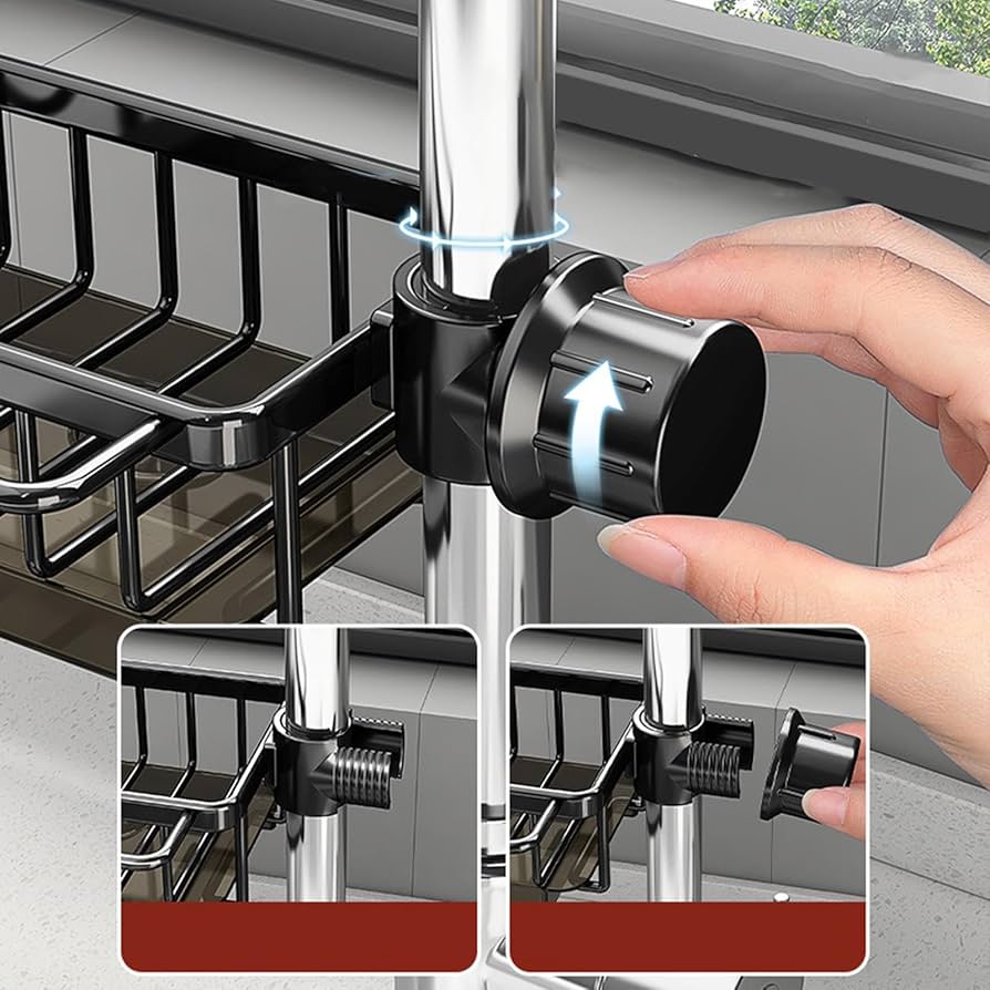 キッチンシンクオーガナイザー キッチンシンク用蛇口スポンジホルダー Amazon｜Hugsweet 蛇口ラックホルダー、蛇口上のキッチンシンク