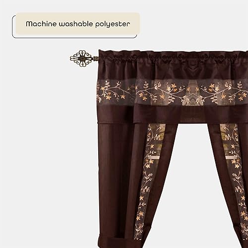 Miniatura 4 de Achim Home Furnishings Cortina ventana en bolsa