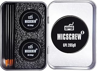 Keyboard Lube Kits with 0.35OZ GPL 205G0, and 10 Disposable Lube Brushes, Switch Lube for Key Switches and Plate Mounted Stabilizers, Universal Keyboard Lubricant for Mechanical Keyboard