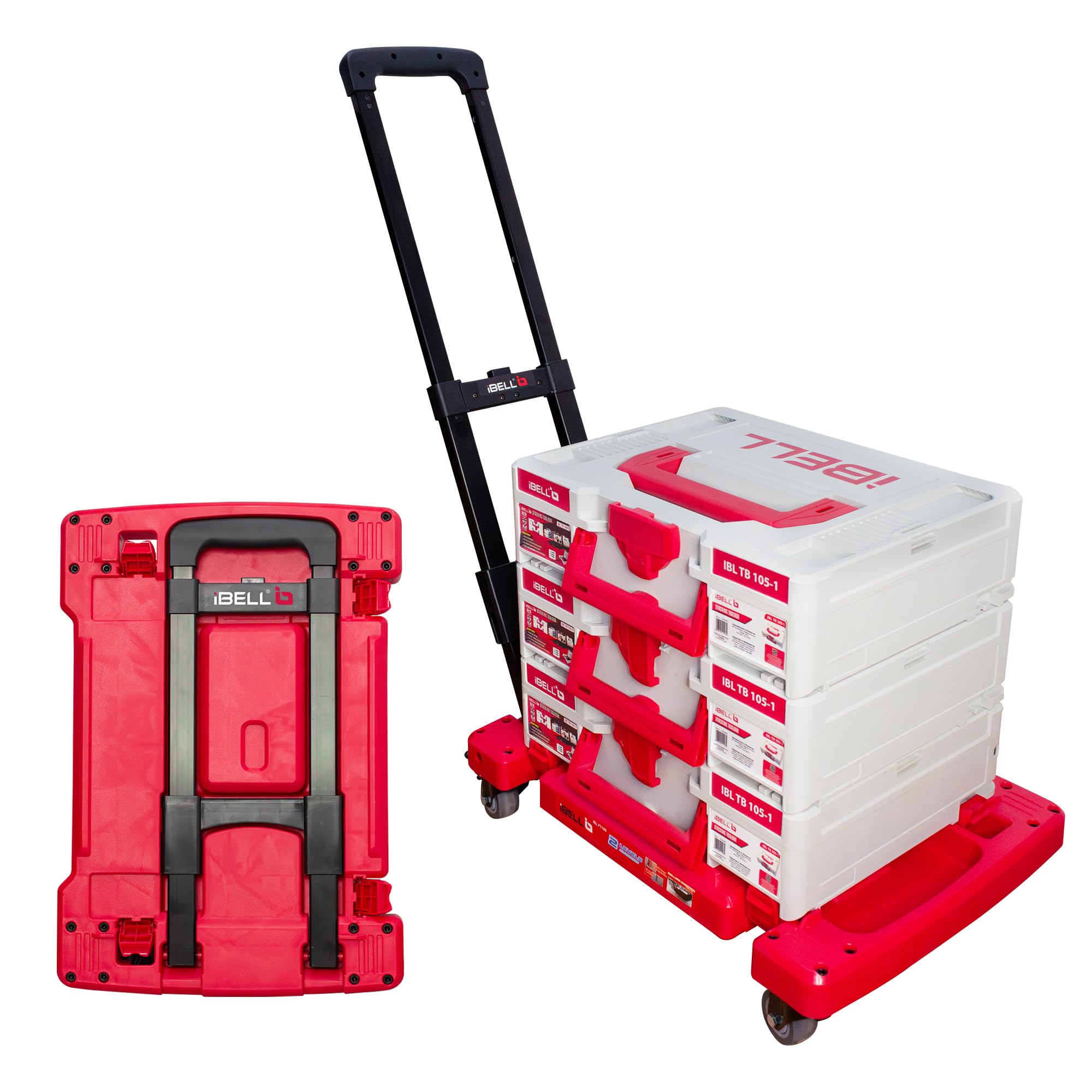 iBELL FT100 | 2-in-1 Tool Box Cart Cum Mechanical Creeper, 100kg Load Capacity, Multi-Purpose Mobile Workstation, Heavy-Duty Rolling Cart for Garage, Workshop, Car Maintenance & DIY Projects-image-49