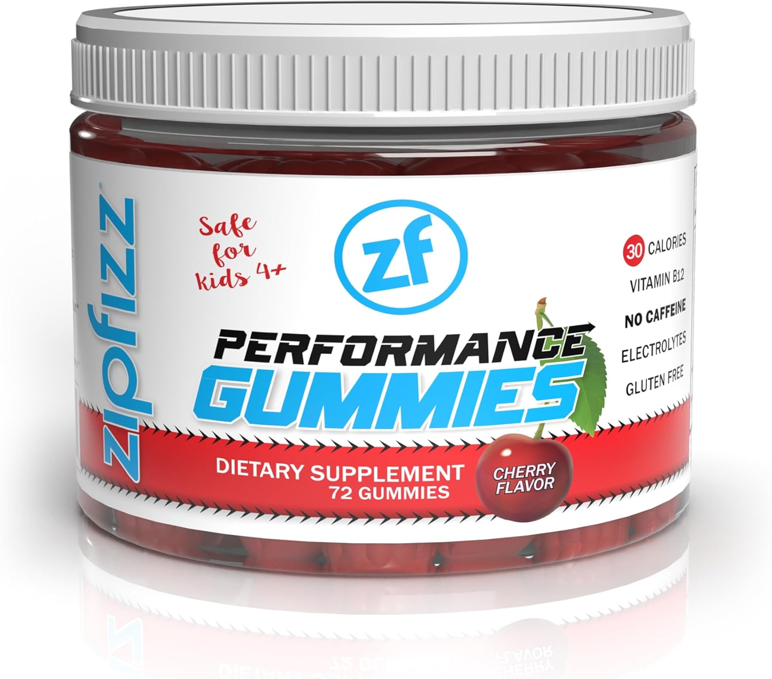 (Exp:11/2025) Zipfizz Perform Gummies - Delicious Fruit-Infused Supplement with B6, B12, and Vitamin C for Athletes Ages 4+ | 3 Gummies Per Serving, 24 Servings | Supports Energy, Endurance, and Recovery 72 Count (Pack of 1)