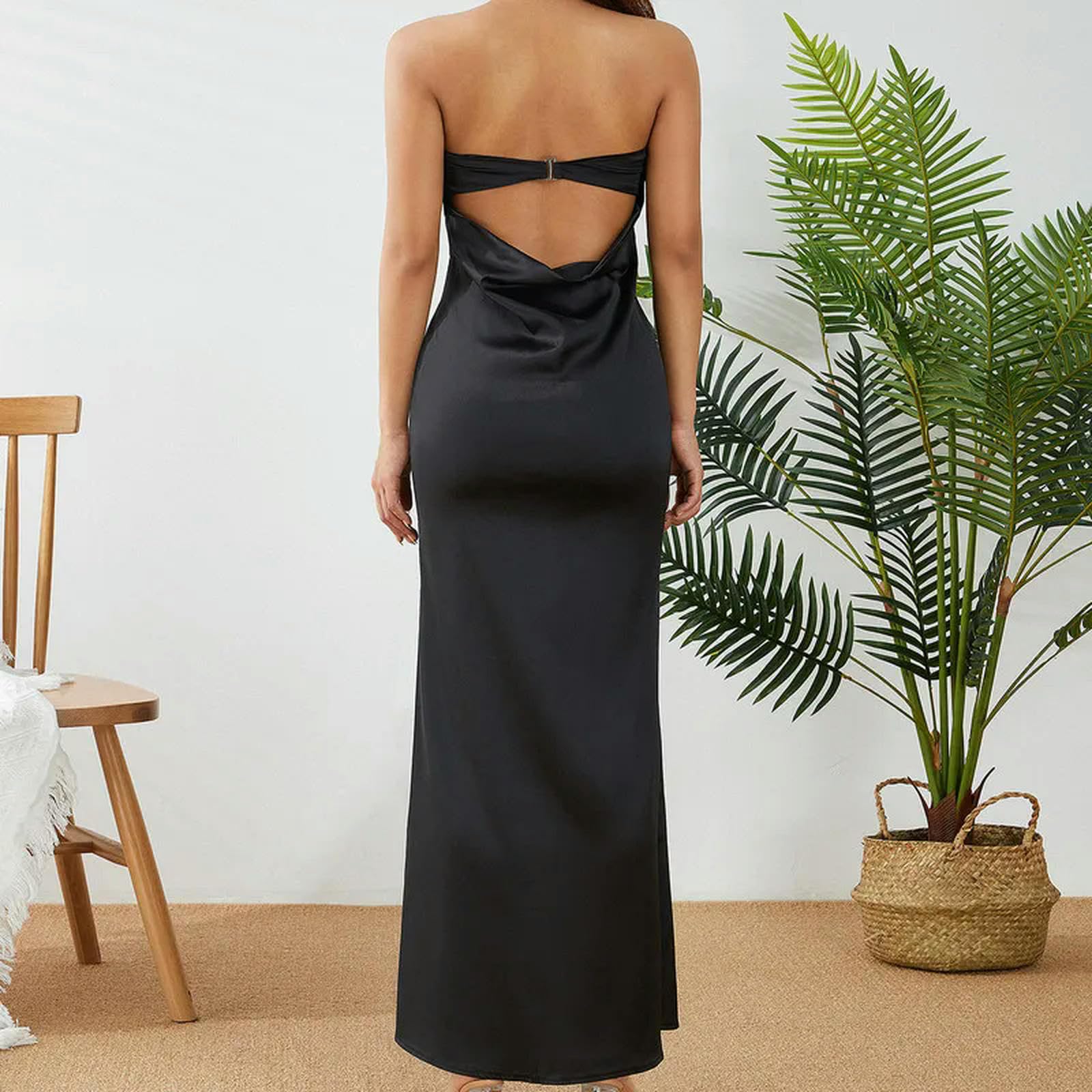 Summer Bodycon Long Dresses for Women Off Shoulder Wedding Formal Chic and  Elegant Luxury Evening Party Dress-h-M : Amazon.co.uk: Fashion