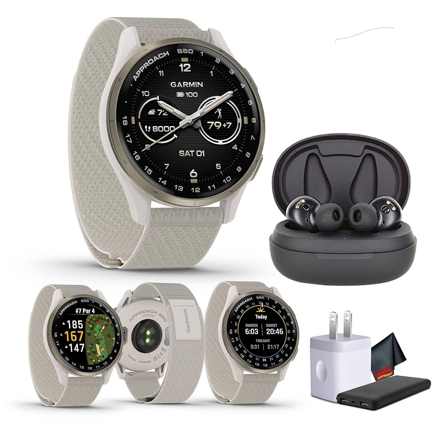 Amazon.com: Garmin Approach S50 Advanced Golf Watch with GPS