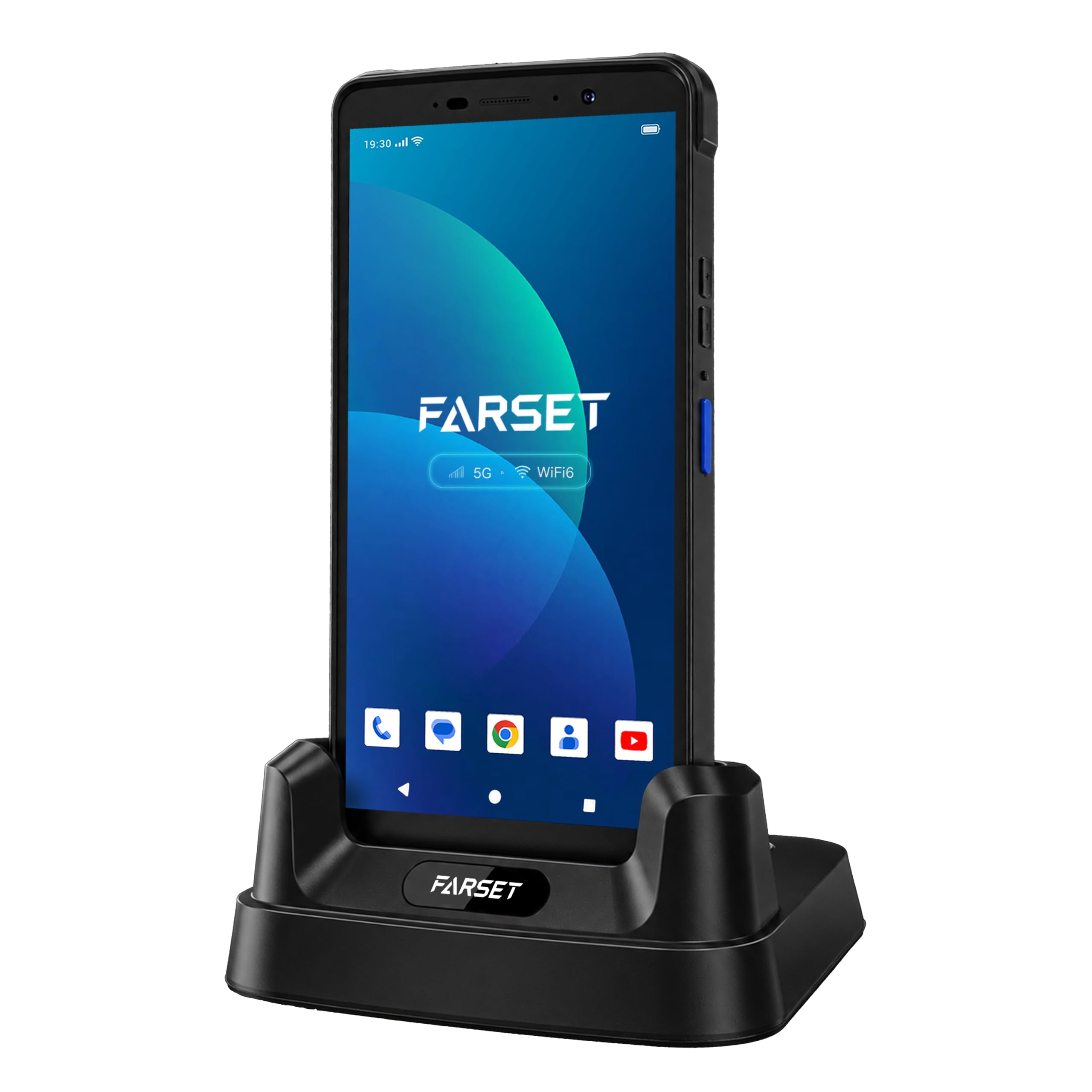 Farset F35 Android 14 Barcode Scanner PDA, 5G, WiFi 6, 6-Inch, IP68 Rugged