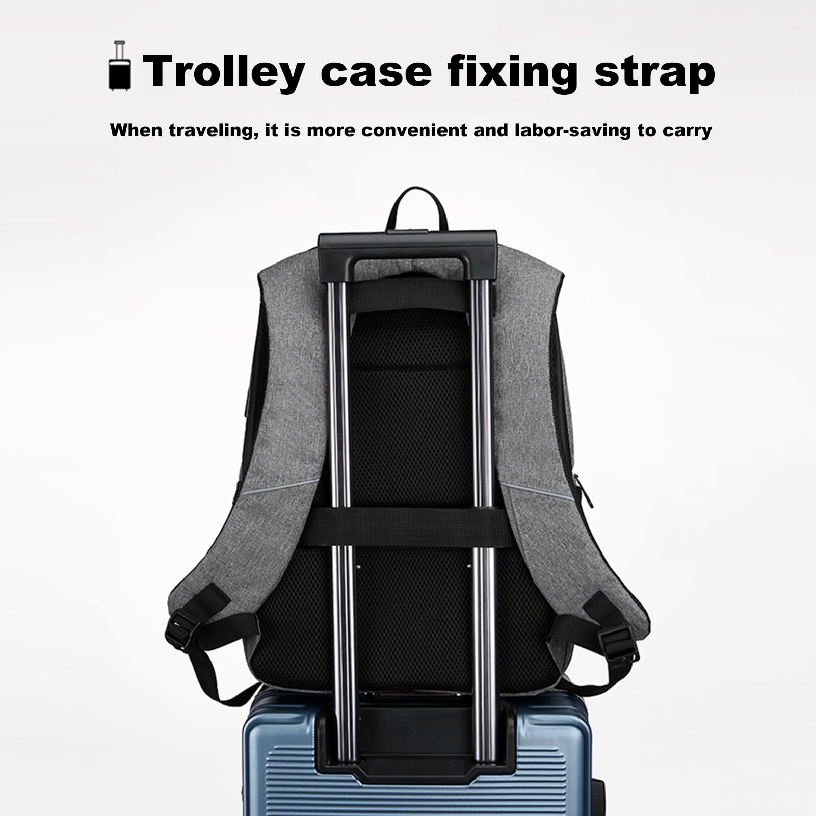 docooler Zaino per Laptop per Borsa per Laptop da 17 Pollici con Porta USB Zaini Impermeabili alla Moda