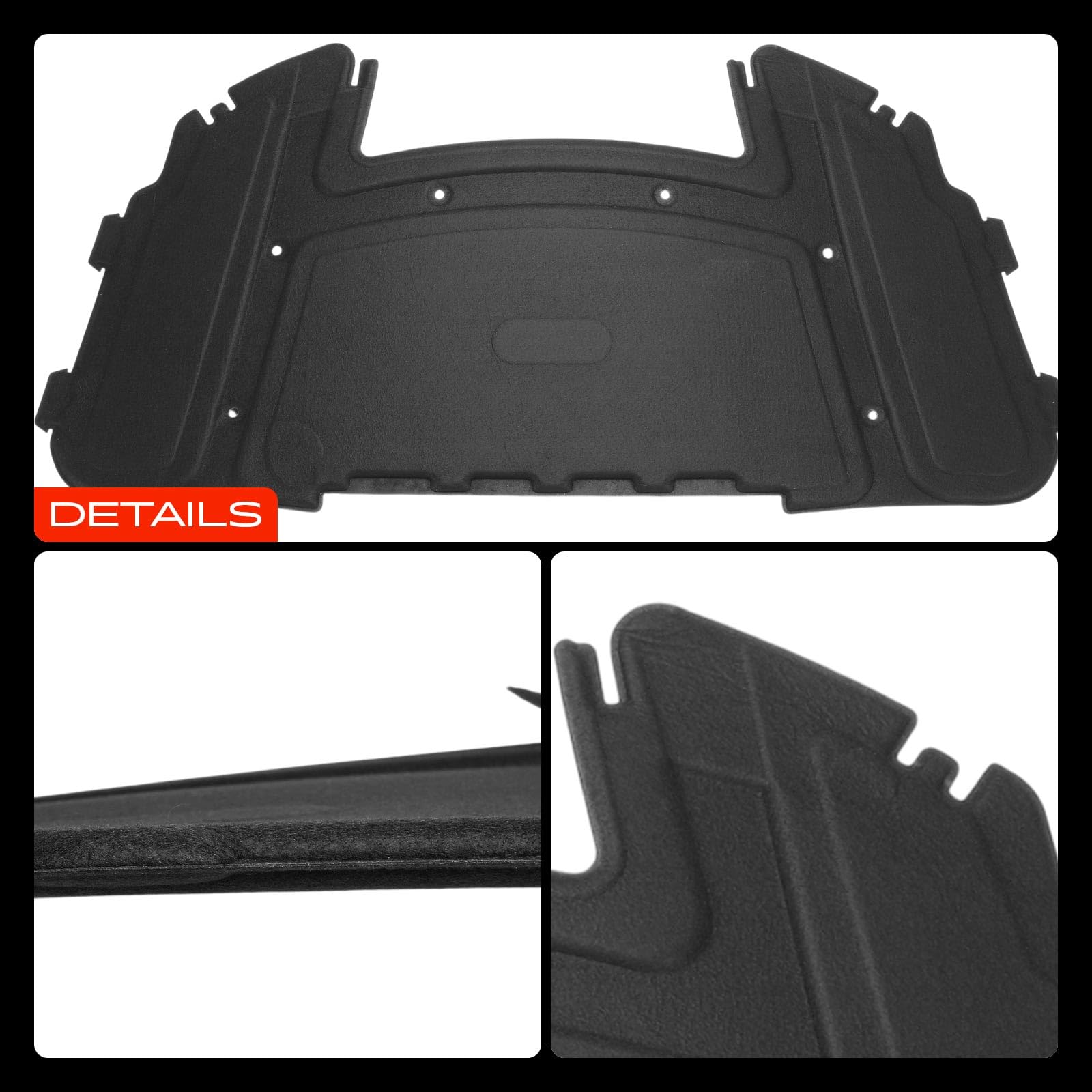 Frankberg Isolamento del vano Motore Cofano Motore Compatibile con Touring E91 E90 Serie 3 Cabriolet E93 Serie 3 Coupé E92 Replace# 51487059260