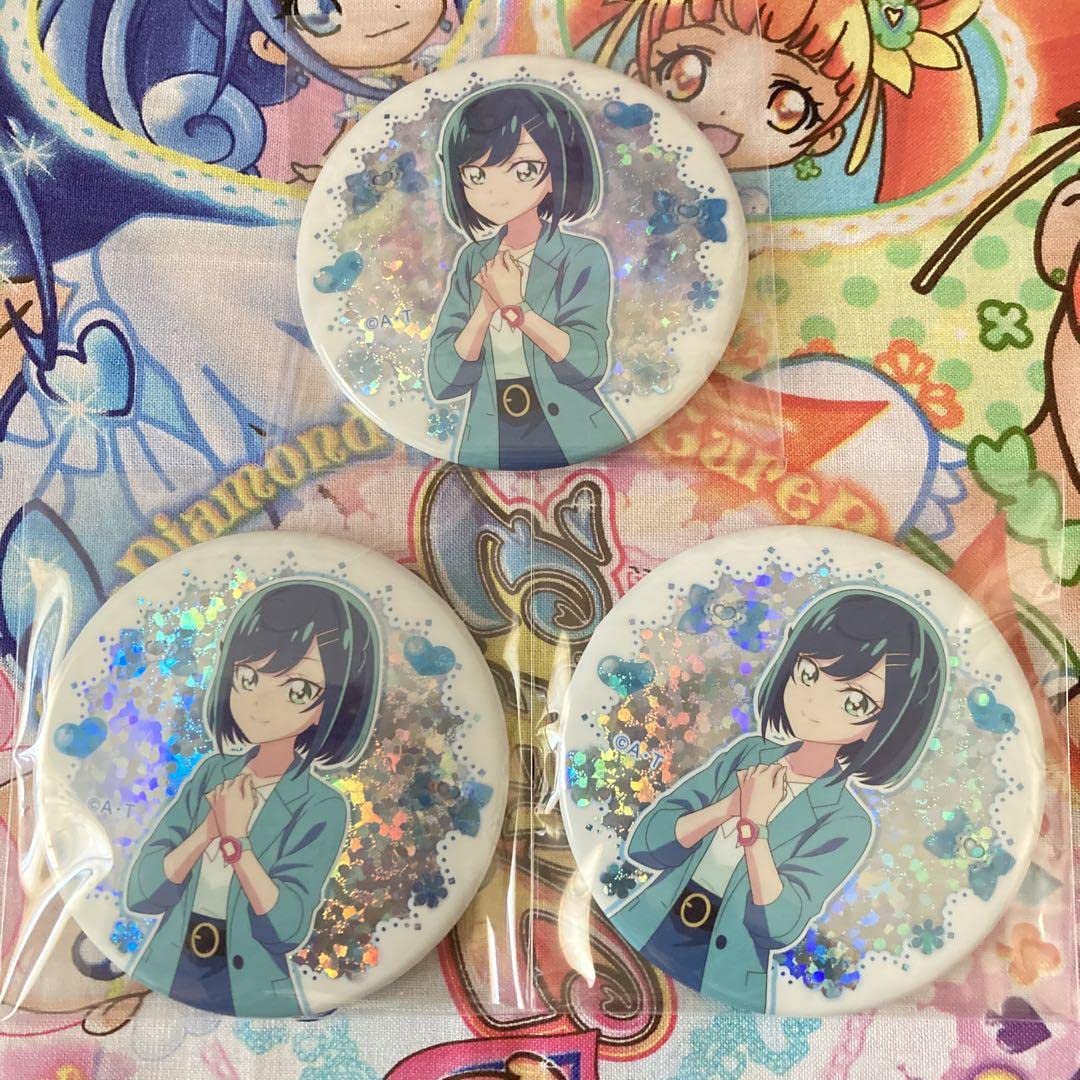 プロダクションプリキュア　芙羽ここね 缶バッジ デリシャスパーティ♡プリキュア』 缶バッジ 芙羽ここね（引き