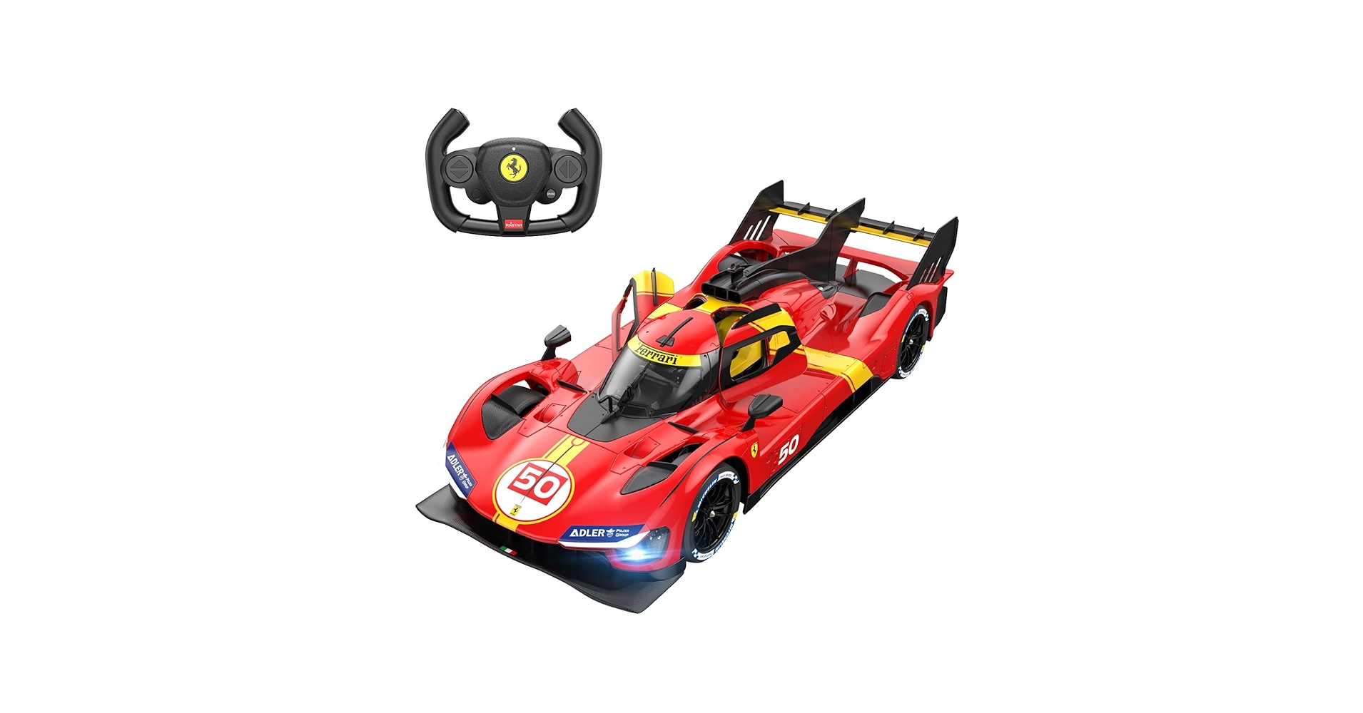 Amazon.co.jp: Rastar RC Cars 1/14フェラーリ499 Pルマン
