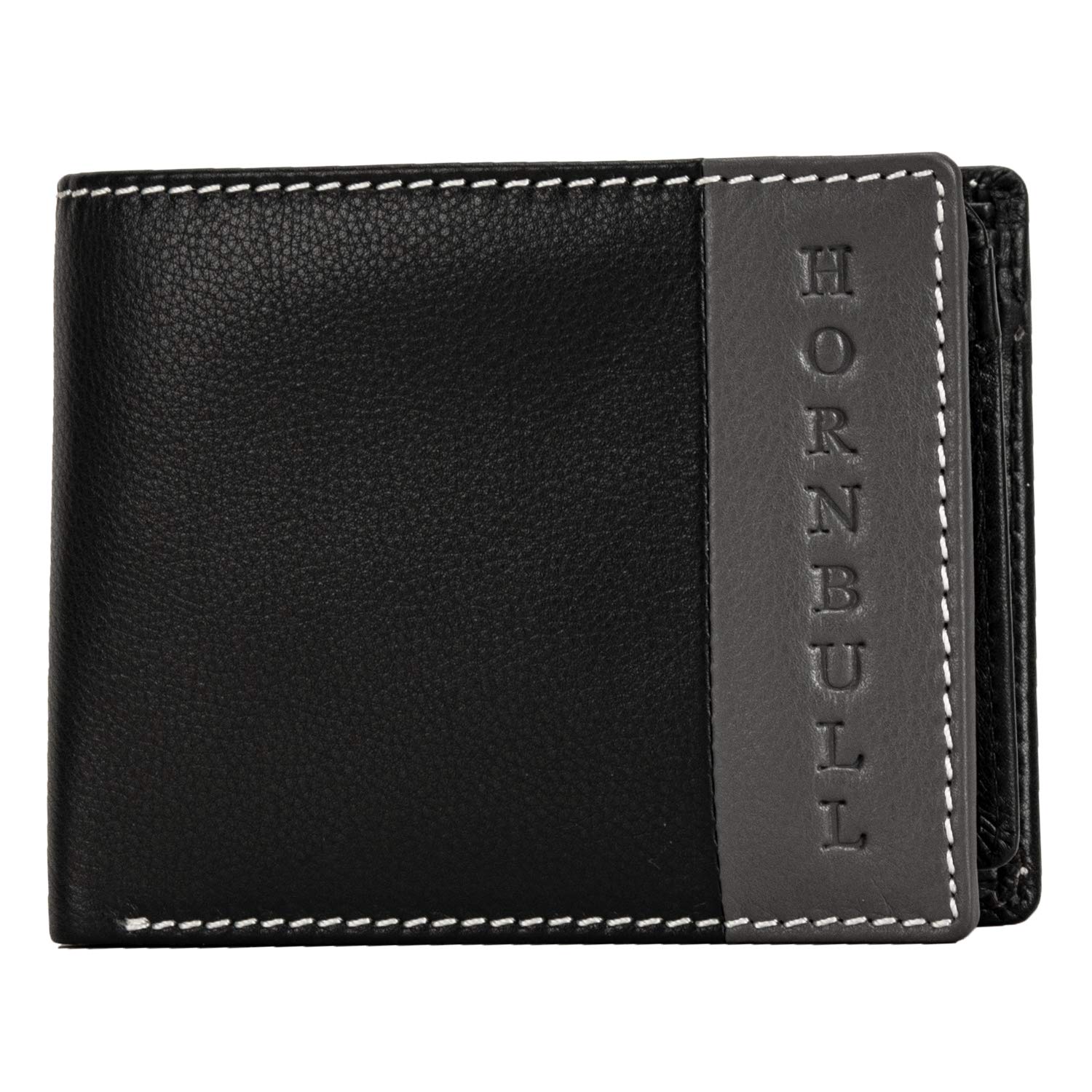 HORNBULLFestive Gift Hamper - Black Taylor Genuine Leather RFID Blocking Wallet Diwali Gift Set for Men