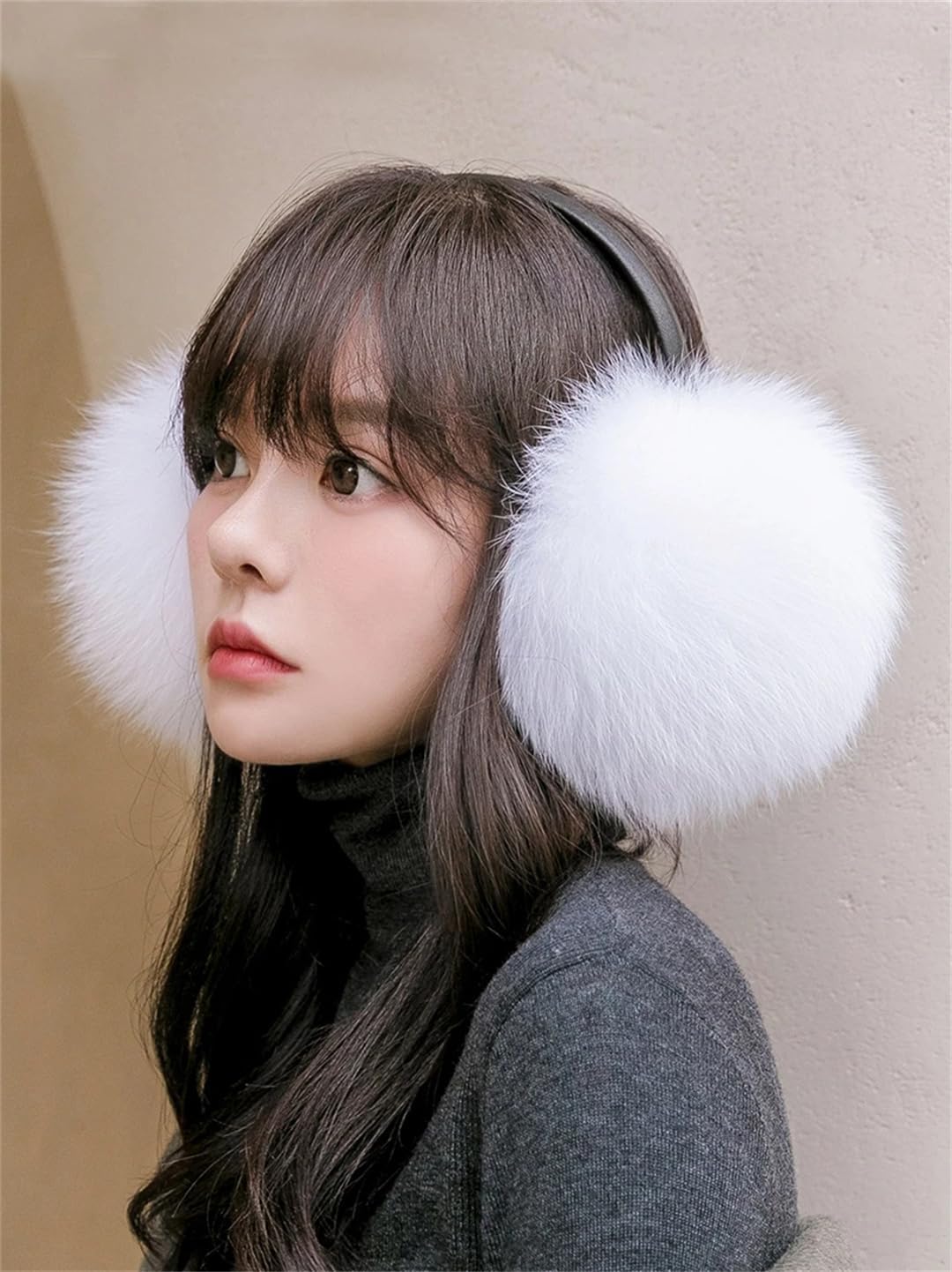 Winter Women's Warm Earmuffs Girls' Earmuffs Oversized Women's Plush Earmuffs Ladies Maor Earmuffs