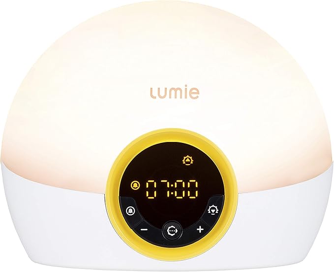 Lumie Bodyclock Rise 100 WakeUp Light Alarm Clock with Sunrise and