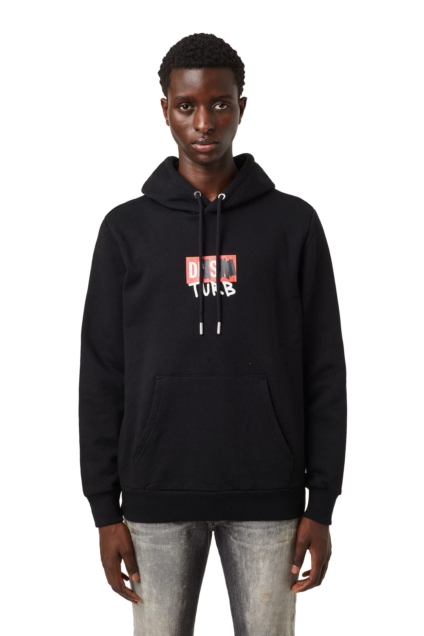 Diesel Felpa Uomo Nero A03270-9XX