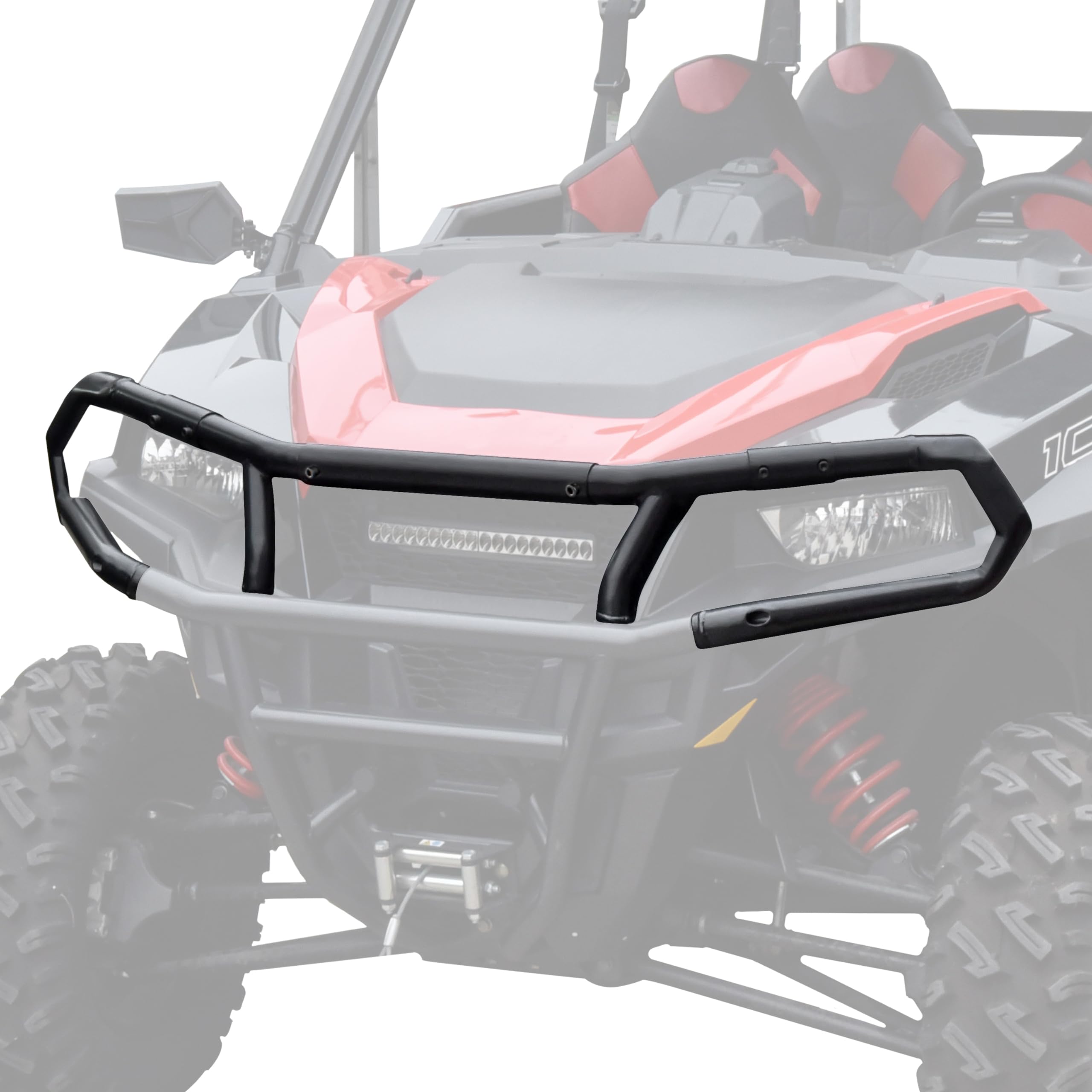 SAUTVS Front Bumper for Polaris General 1000/XP 1000/4 2016-2025 Accessories, Upper Front Brush Guard Bumper Protector, Replace #2881525