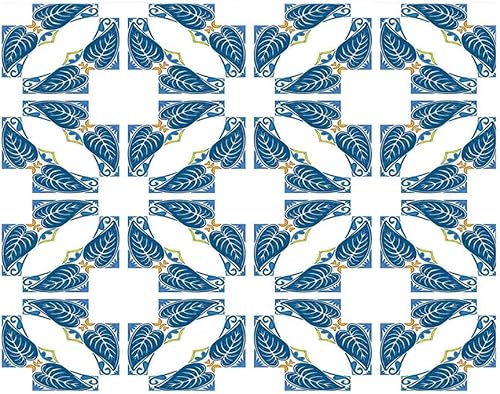 Miniatura 3 de Vinilo de pared de 55.0 x 30.0 in, soldados con lanzas en la antigua galería griega estilizada de la antigua galería griega de guerra sobre olas