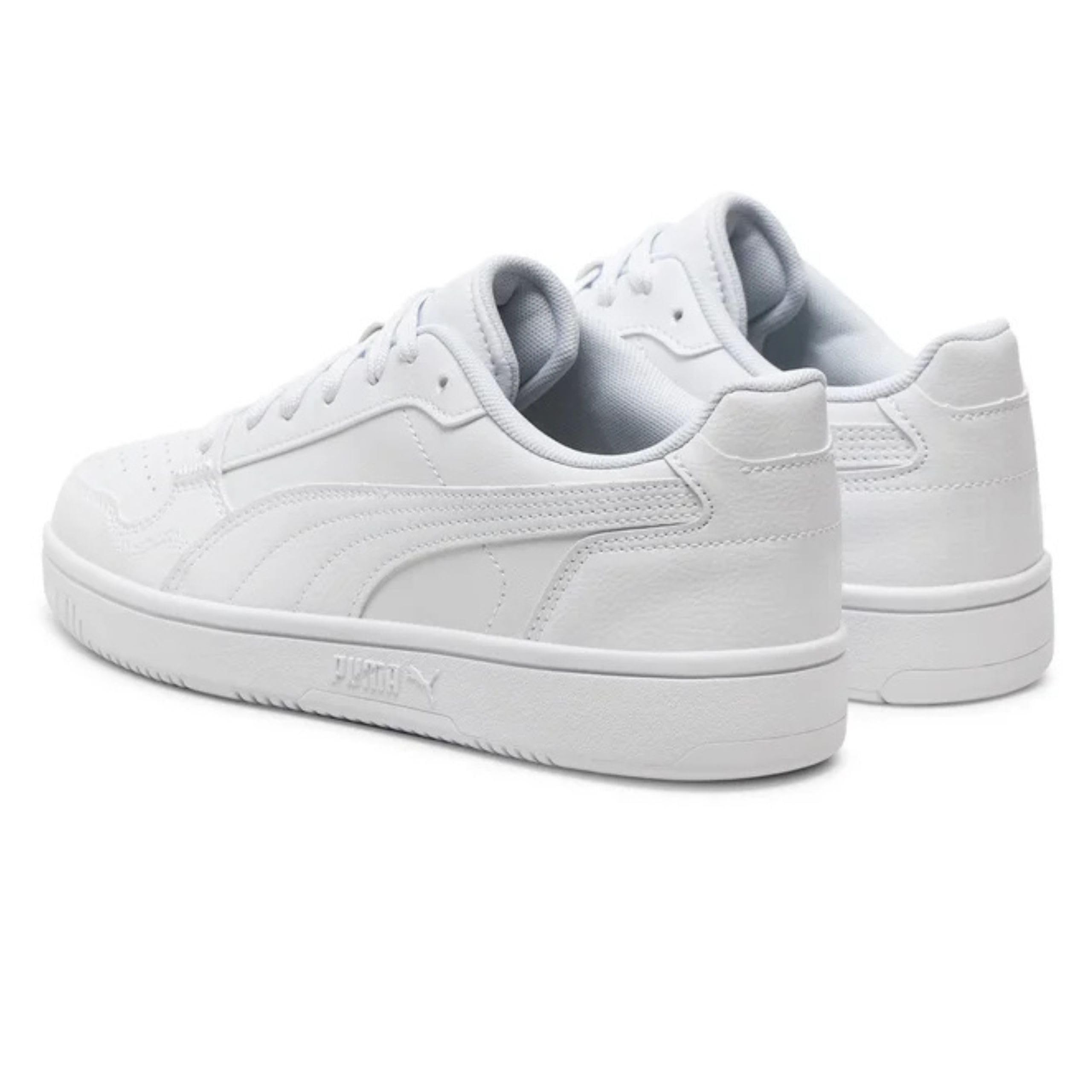 PUMA Rebound Joy Lo Jr, Zapatillas, Unisex niños, Multicolor White White Gray Violet, 38 EU