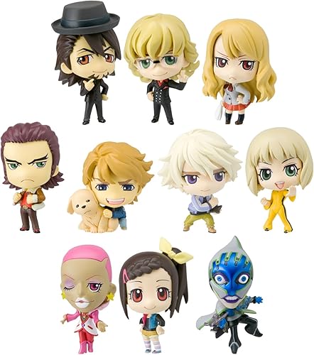 Tiger Bunny Off Shot Edition - Juego de 10 mini figuras