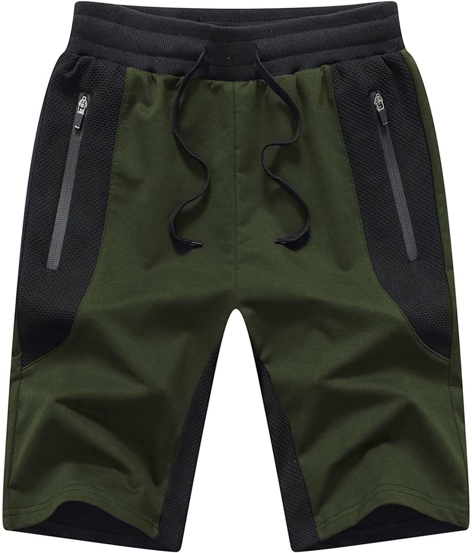 STICKON Mens Shorts Casual Summer Shorts with Pockets