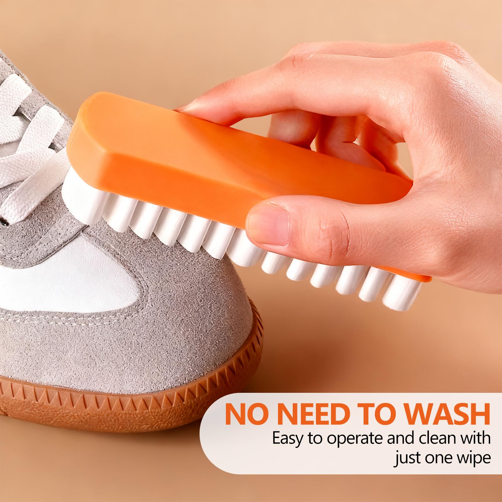 Brosse à Chaussures à Daim Entretien Doux Nettoyage ,Brosse De