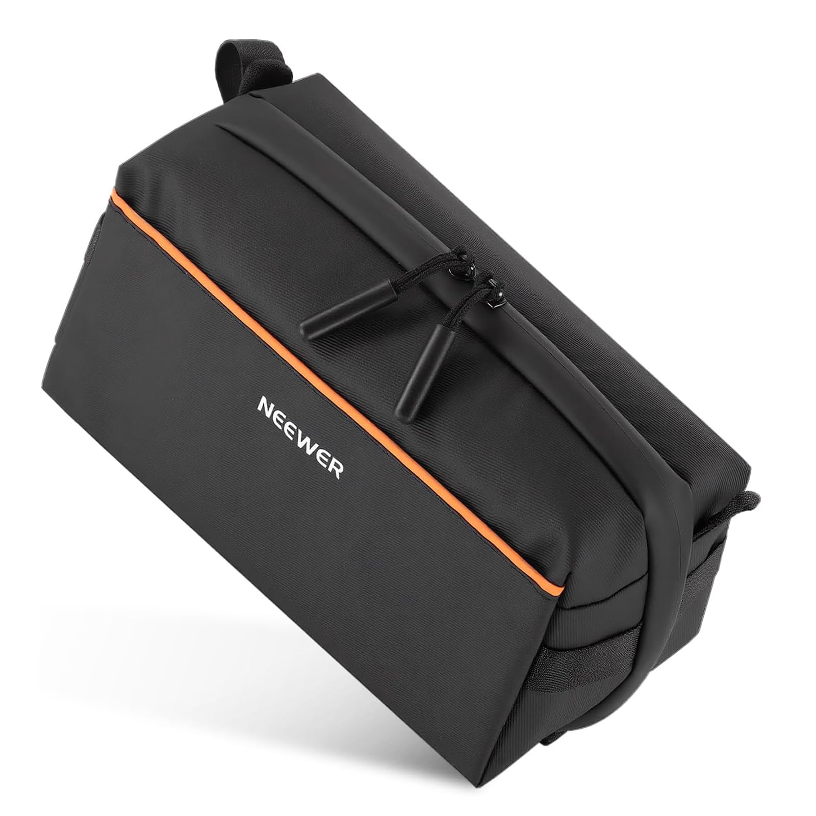 NEEWER Tech Pouch, Waterproof Storage Case for Electronic Device, Carry Bag with Multiple Compartments & Shoulder Strap for Photo Accessories & SD Card, Battery Cable & Charger, PB024